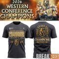 Vegas Golden Knights 2026 NHL Western Conference Champions Shirt