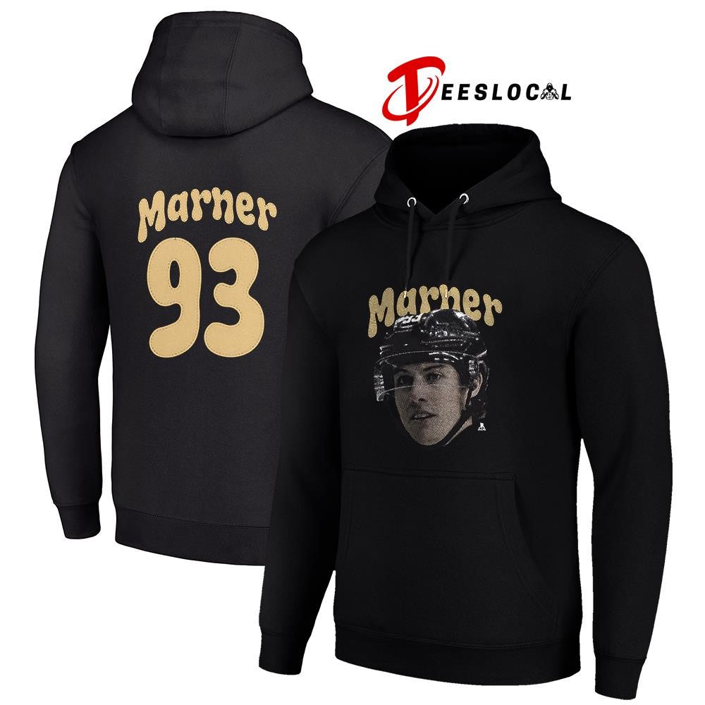 Vegas Golden Knights Mitch Marner portrait name and number shirt