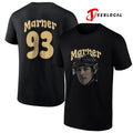 Vegas Golden Knights Mitch Marner portrait name and number shirt