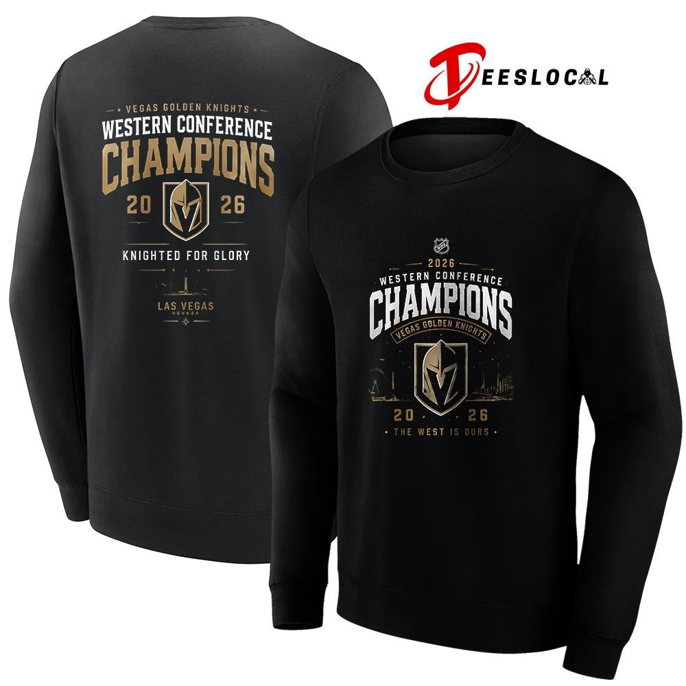 Vegas Golden Knights Western Conference champions Knighted for glory shirt