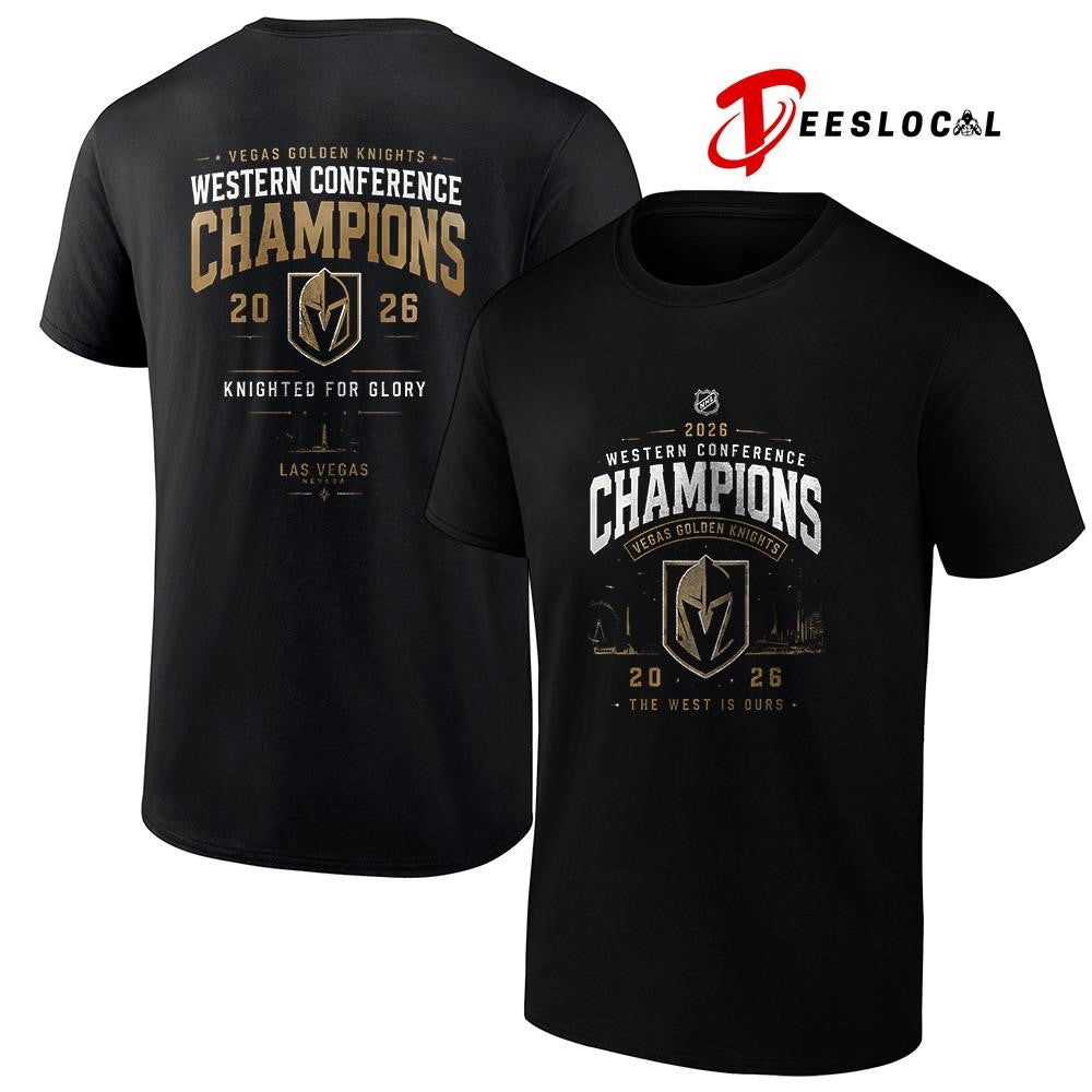 Vegas Golden Knights Western Conference champions Knighted for glory shirt