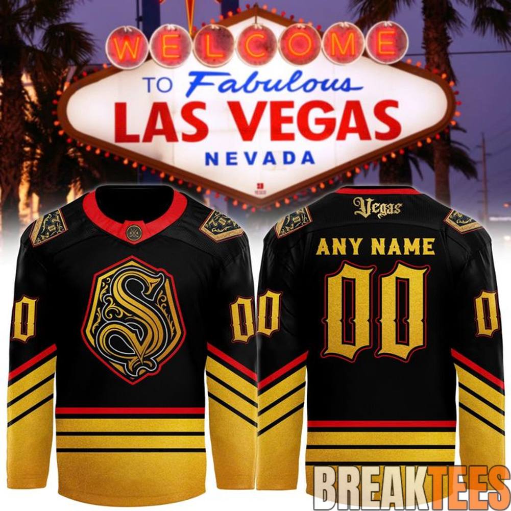 Vegas Sin Hockey Club Special New 2026 Custom Hockey Jersey