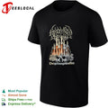 Vergeltungswaffen V2 Rocket Skull Metal Band Logo Black Heavy Metal Concert shirt