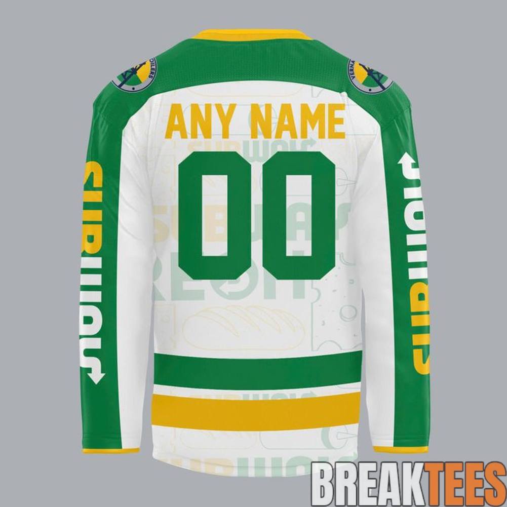 Vernal Oilers 2026 Roosevelt Subway Hockey Jersey