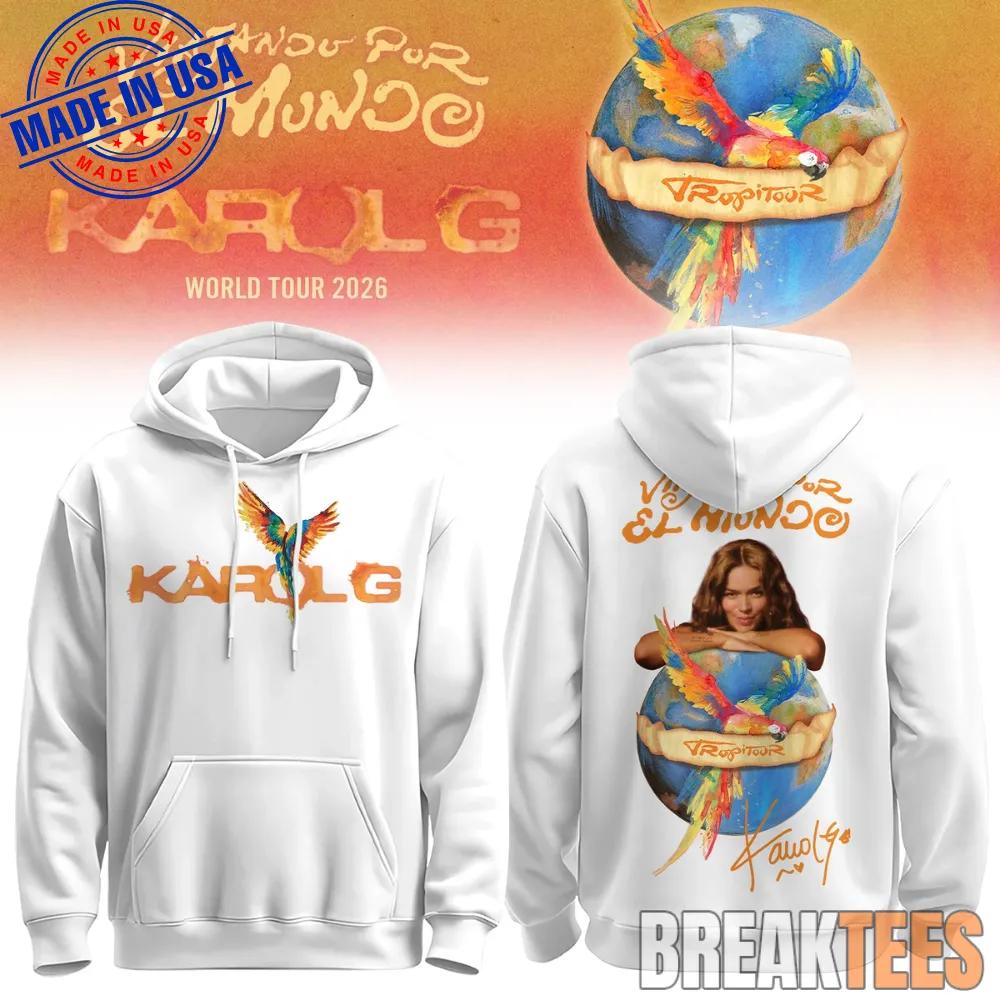Viajando Por El Mundo Tropitour 2026 Limited Edition Hoodie