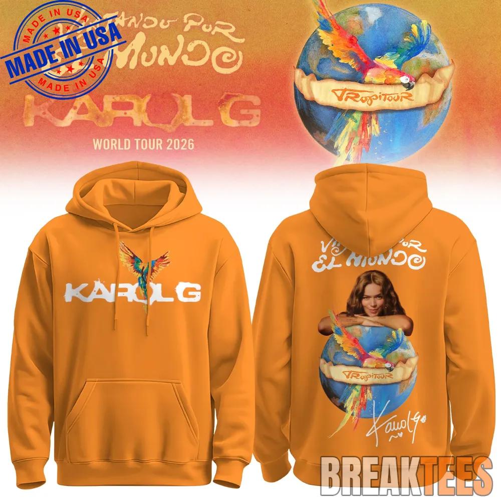 Viajando Por El Mundo Tropitour 2026 Limited Edition Hoodie