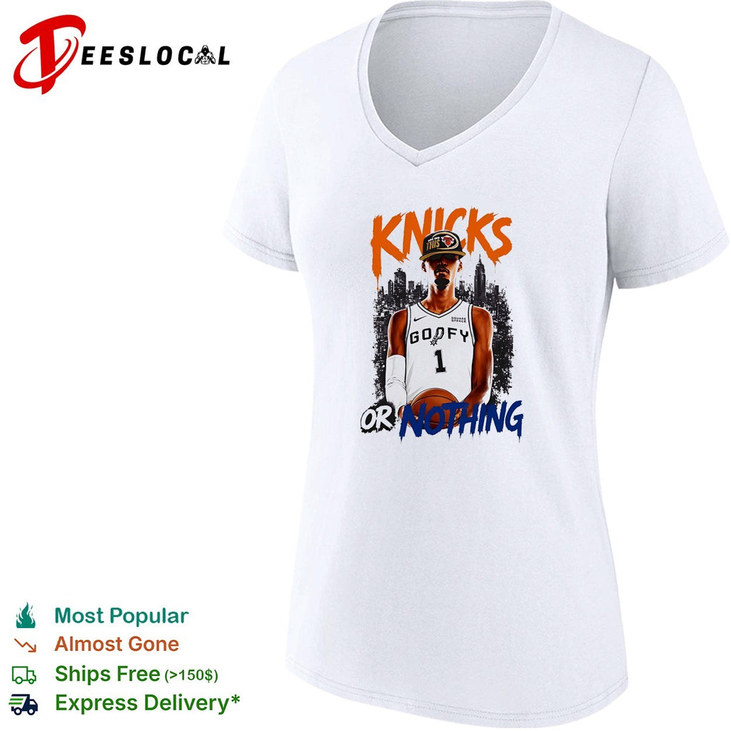 Victor Wembanyama SA Spurs Goofy Or Nothing NBA Finals 2026 retro shirt