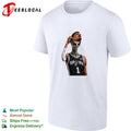 Victor Wembanyama San Antonio Spurs 1 alien removing mask basketball art white shirt