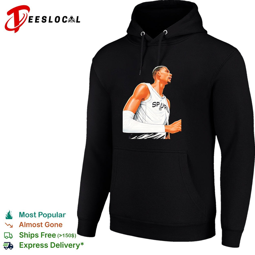 Victor Wembanyama San Antonio Spurs NBA Finals 2026 side view shirt