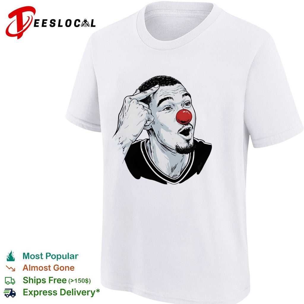 Victor Wembanyama San Antonio Spurs NBA Meme Clown shirt