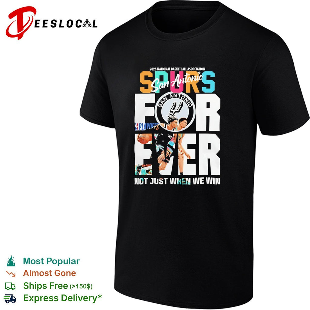 Victor Wembanyama San Antonio Spurs NBA Playoffs For Ever shirt