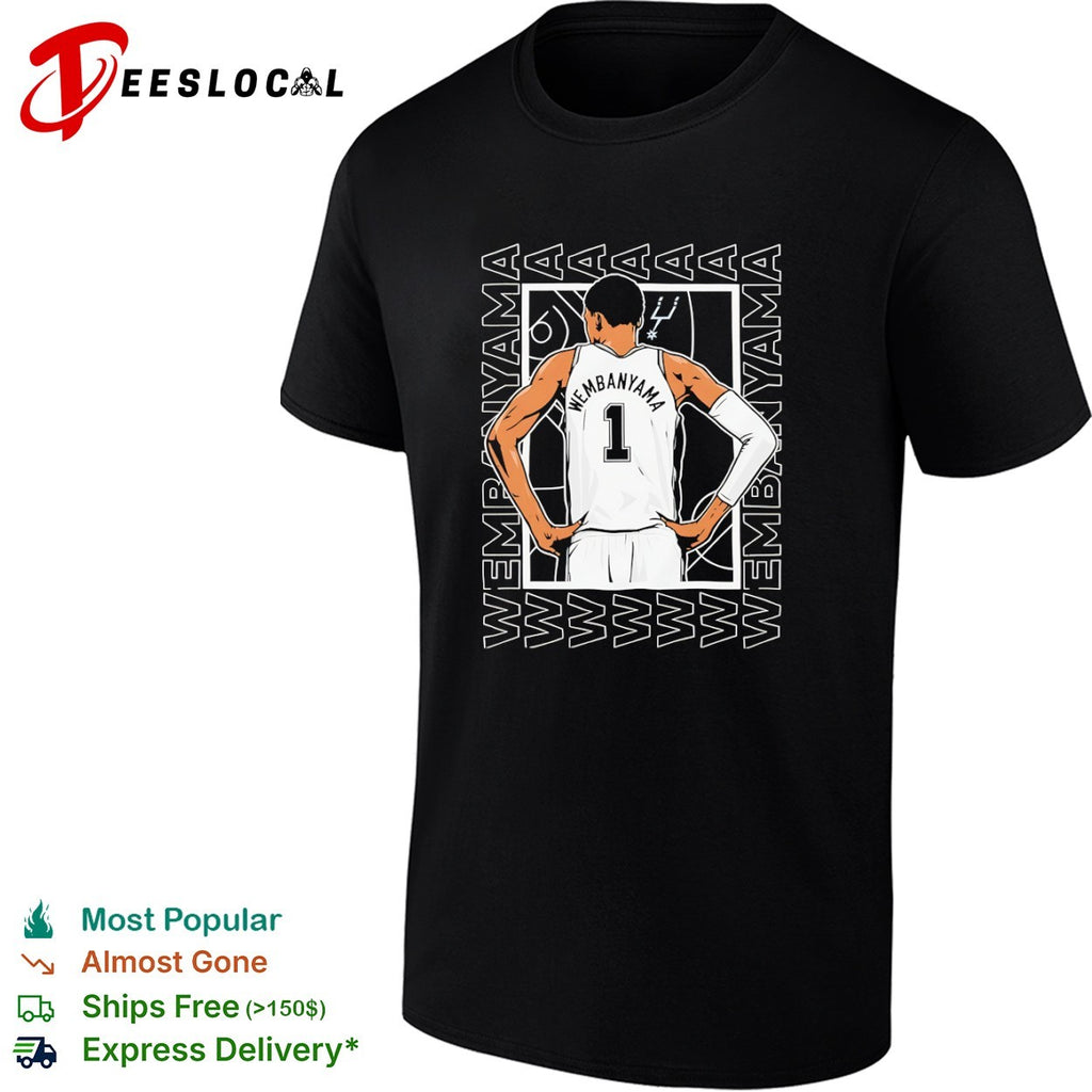 Victor Wembanyama San Antonio Spurs NBA Wembanyama shirt