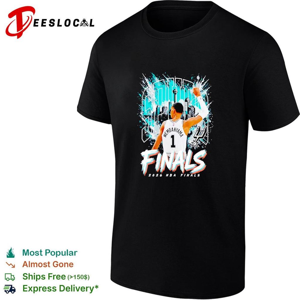 Victor Wembanyama San Antonio Spurs Outerstuff Youth 2026 Finals City shirt