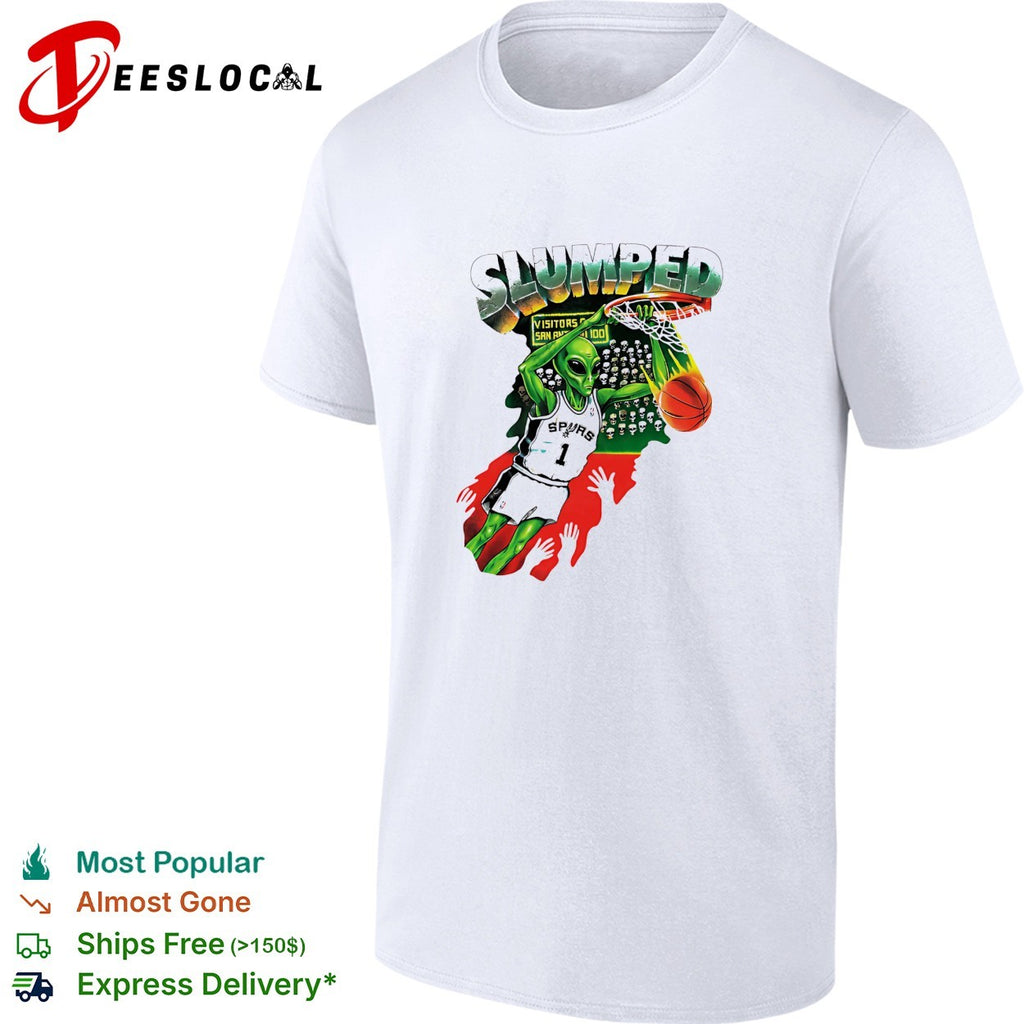 Victor Wembanyama San Antonio Spurs slumped Knicks NBA Finals graphic shirt