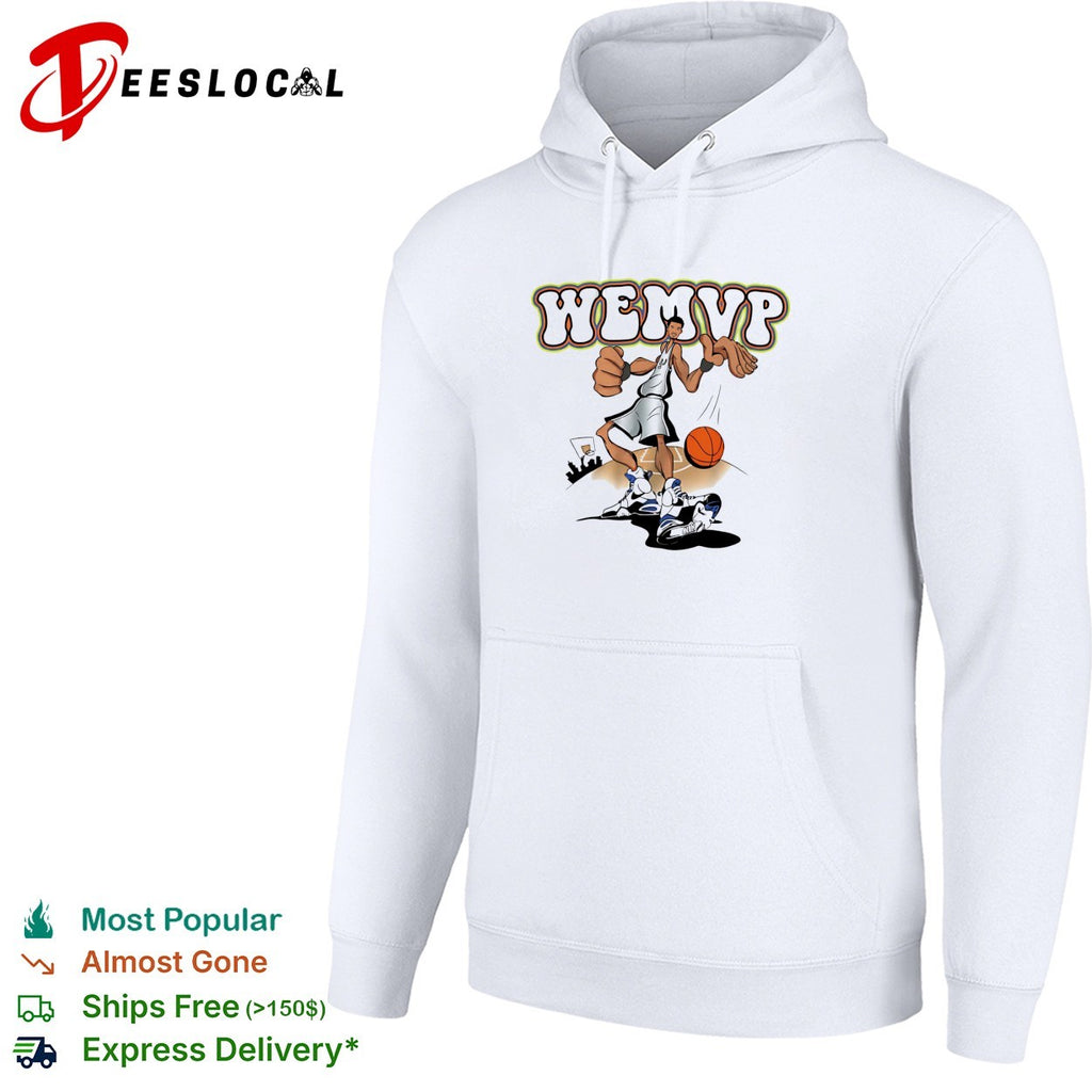 Victor Wembanyama WEMVP cartoon caricature MVP award humor art shirt