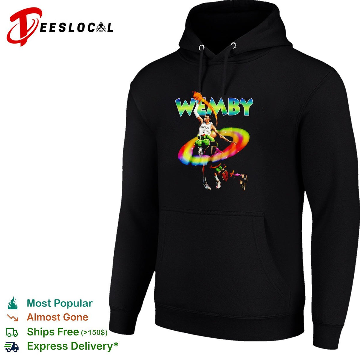 Victor Wembanyama Wemby space alien armor cosmic fantasy art shirt