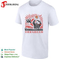 Victor Wembanyama is the red sun Chinese propaganda style basketball graphic shirt