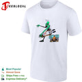Victor Wembanyama vs Jalen Bruson alien NBA Flagrant review comic cartoon shirt