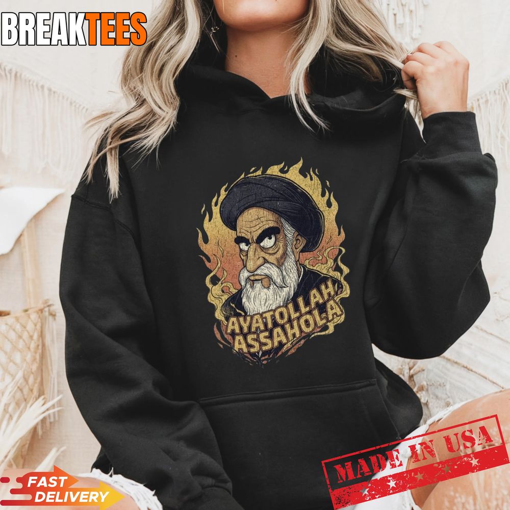 Vintage Ayatollah Assaholla Simpsons T-Shirt