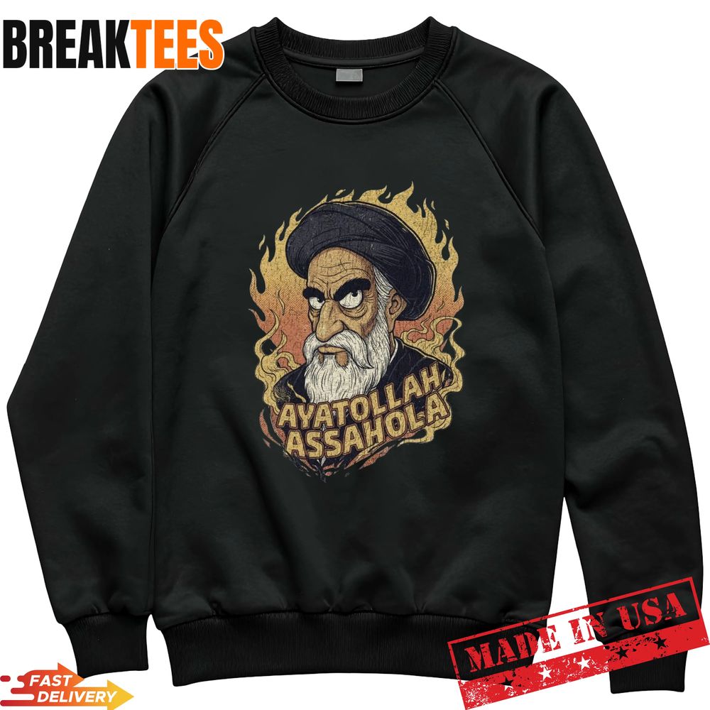 Vintage Ayatollah Assaholla Simpsons T-Shirt