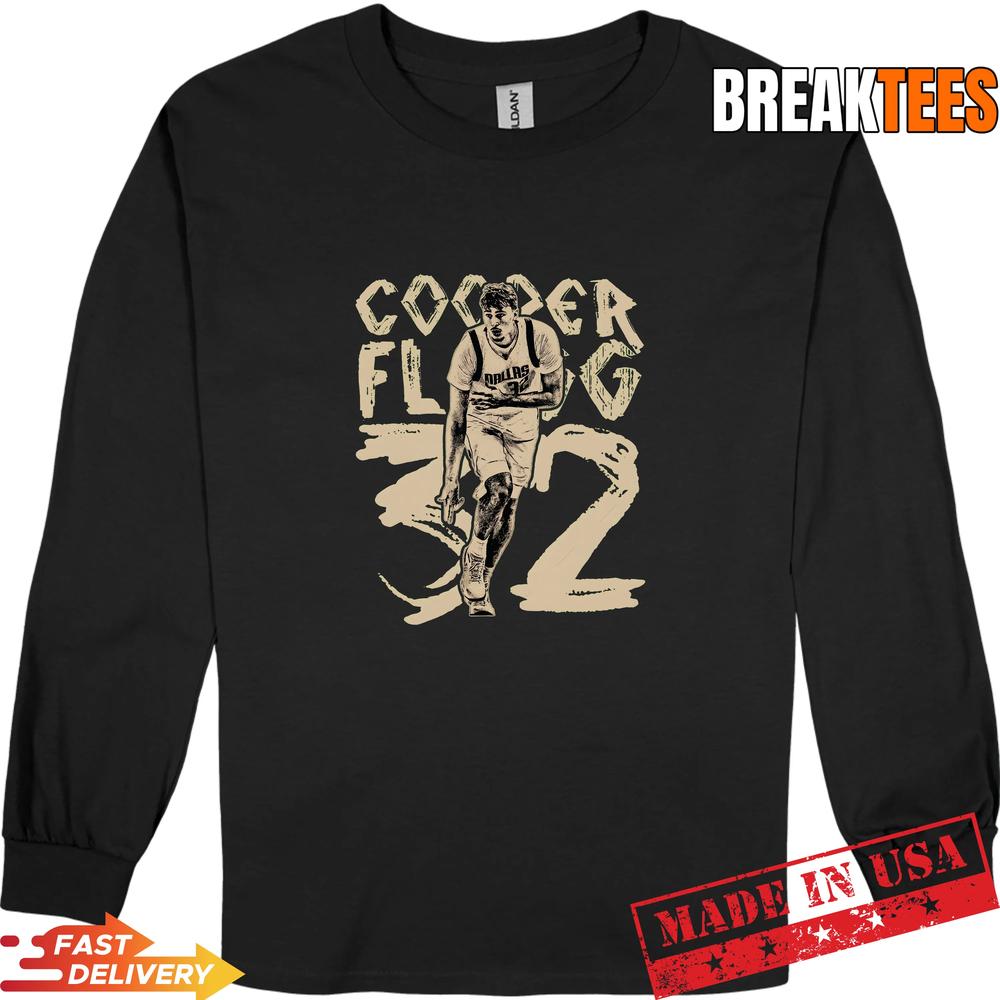 Vintage Cooper Flagg Dallas Basketball Graphic T-Shirt