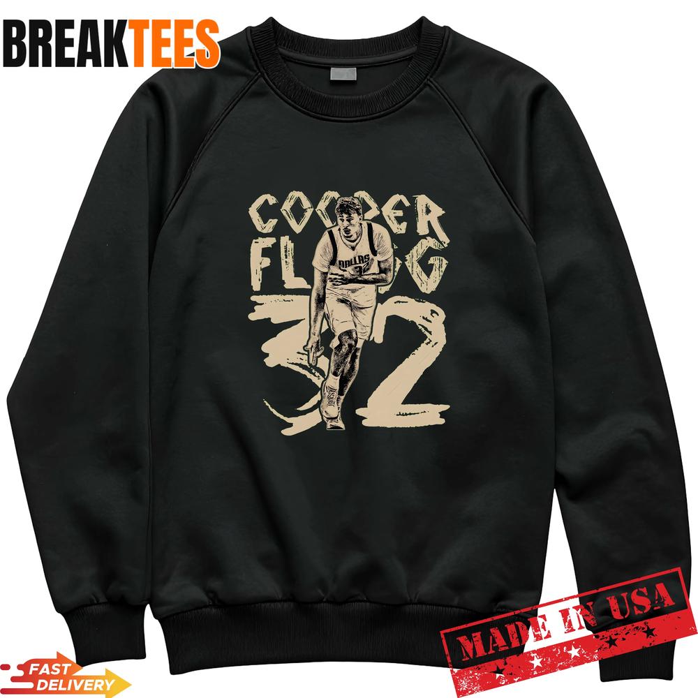 Vintage Cooper Flagg Dallas Basketball Graphic T-Shirt