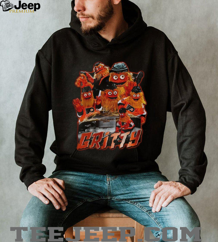 Vintage Gritty Philadelphia Flyers Hockey Mascot 90s Bootleg Style T Shirt