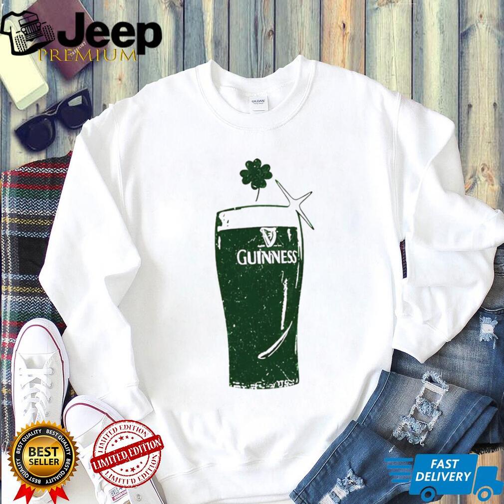Vintage Guinness Green Pint Glass St. Patrick’s Day T Shirt