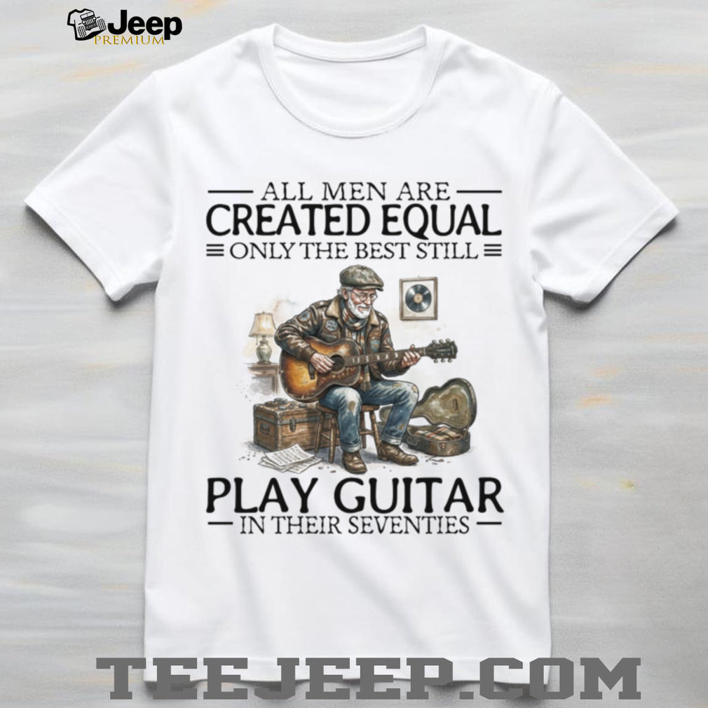 Vintage Musician Guitar Player Classic Rock Retirement Shirt