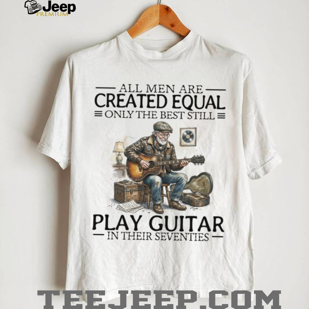 Vintage Musician Guitar Player Classic Rock Retirement Shirt