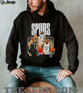 Vintage San Antonio Spurs Basketball Team Graphic T Shirt