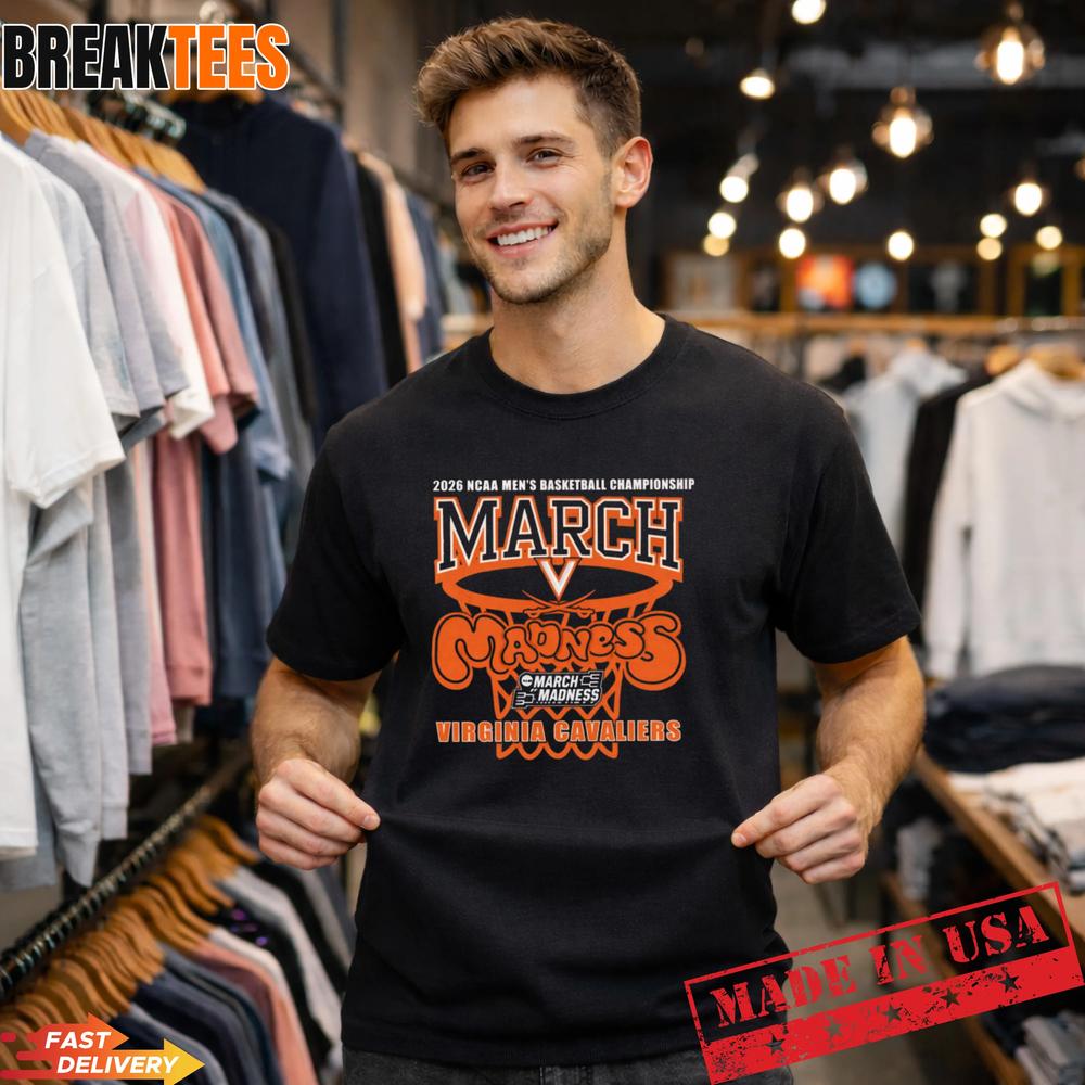 Virginia Cavaliers NCAA Men’s Basketball Championship March Madness 2026 T-Shirt