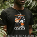 Virginia Cavaliers Peanuts Forever Fan Yesterday Today Tomorrow Forever T Shirt