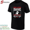 Voice actor padded room talking to himself bold career humor shirt