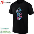 Vox Hazbin Hotel digital glitch art pixel font aesthetic charactershirt