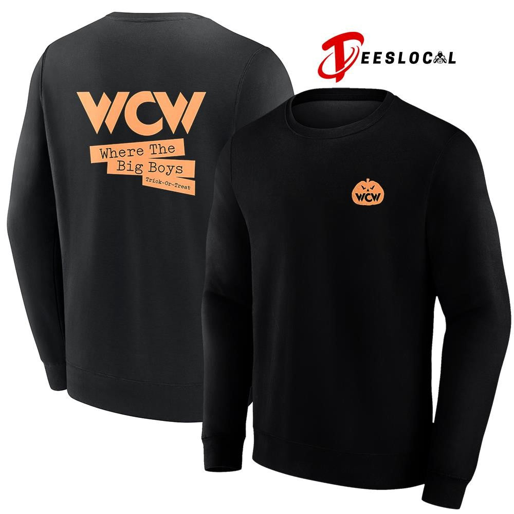 WCWHalloweenwherethebigboystrickortreatgraphicshirt