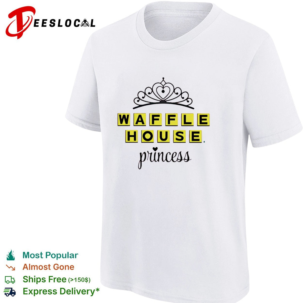 Waffle House Princess Crown shirt