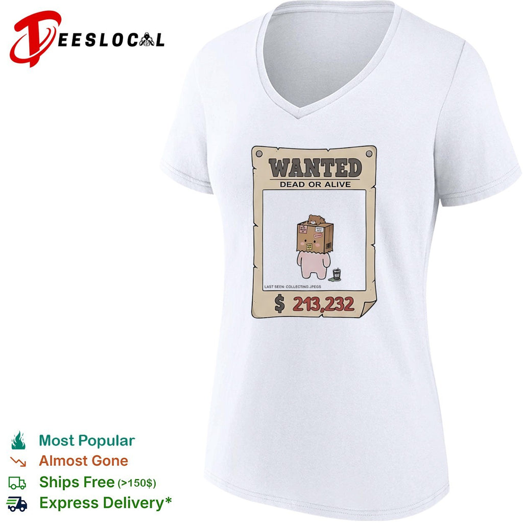 Wanted Dead or Alive collecting shirt