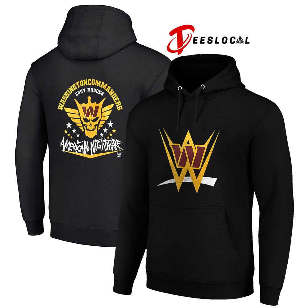 Washington Commanders x Cody Rhones American nightmare logo shirt
