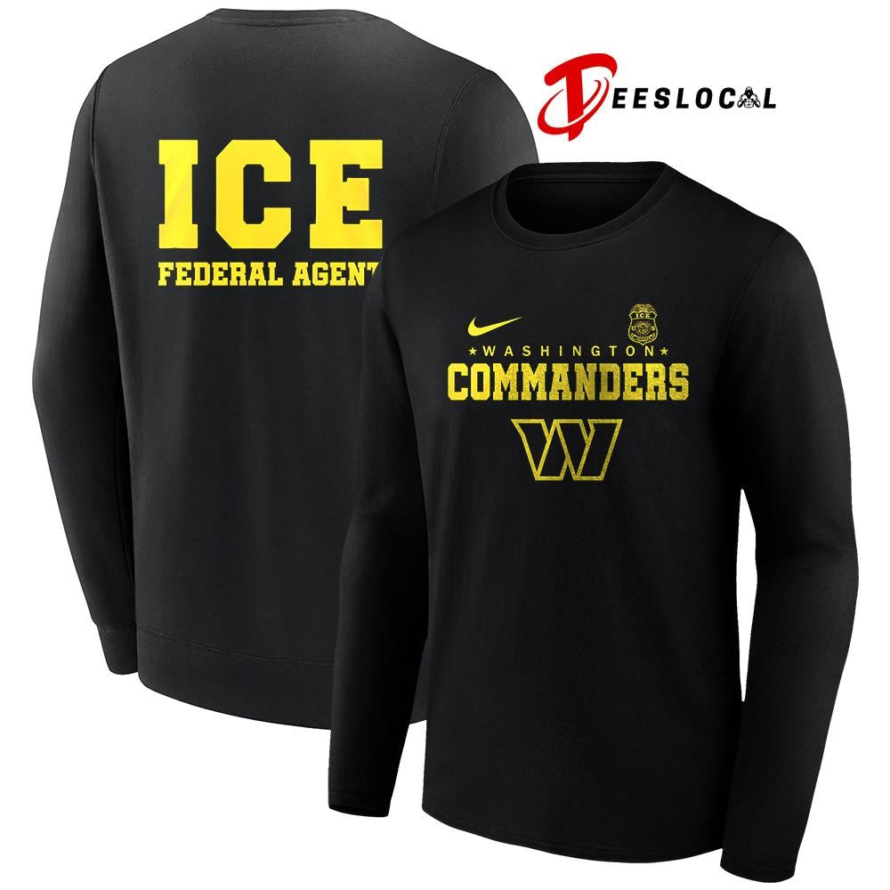 Washington Commanders x ICE federal agent shirt