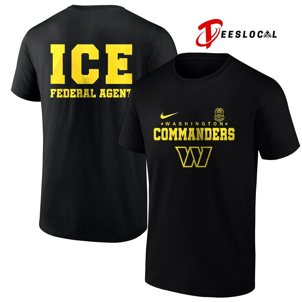 Washington Commanders x ICE federal agent shirt