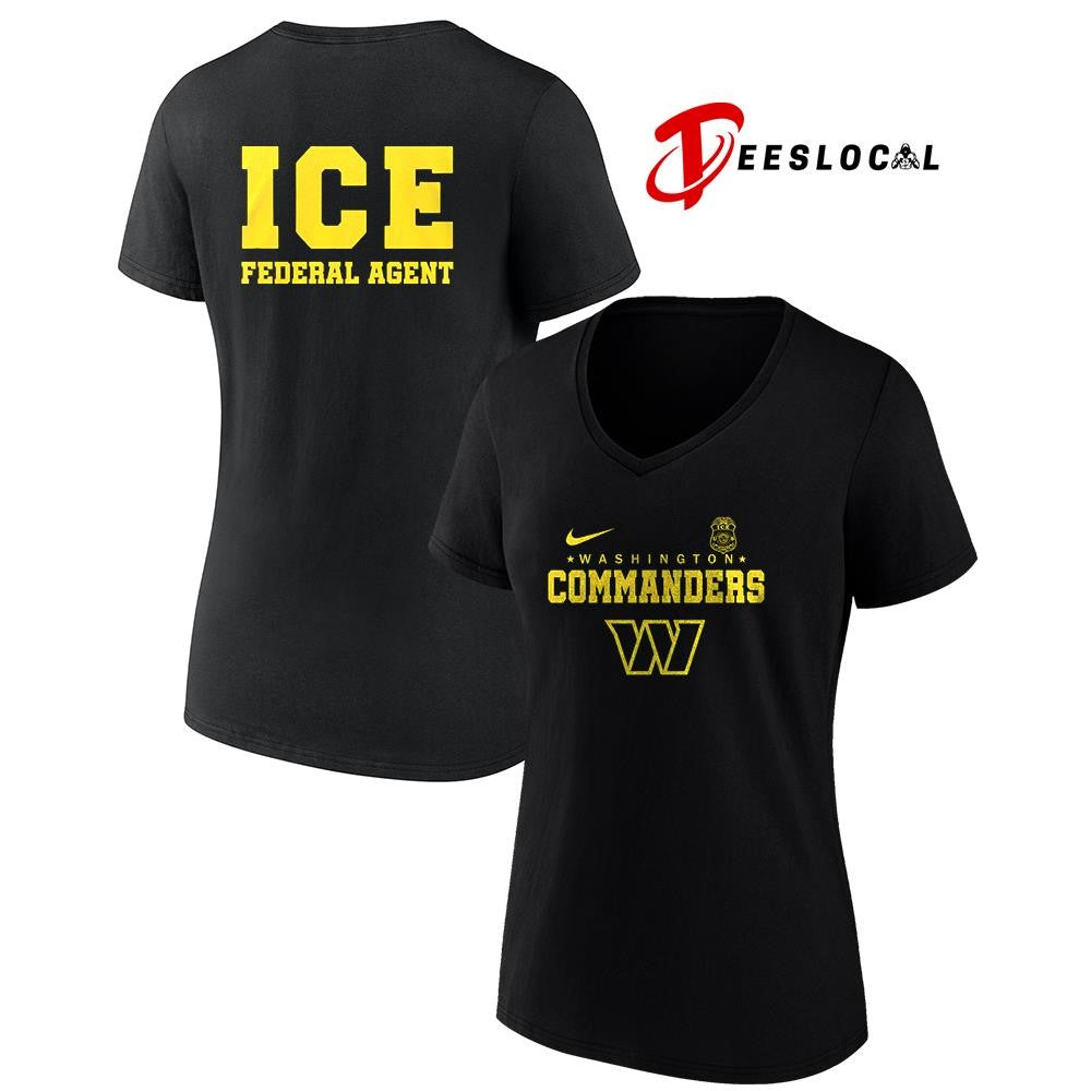 Washington Commanders x ICE federal agent shirt