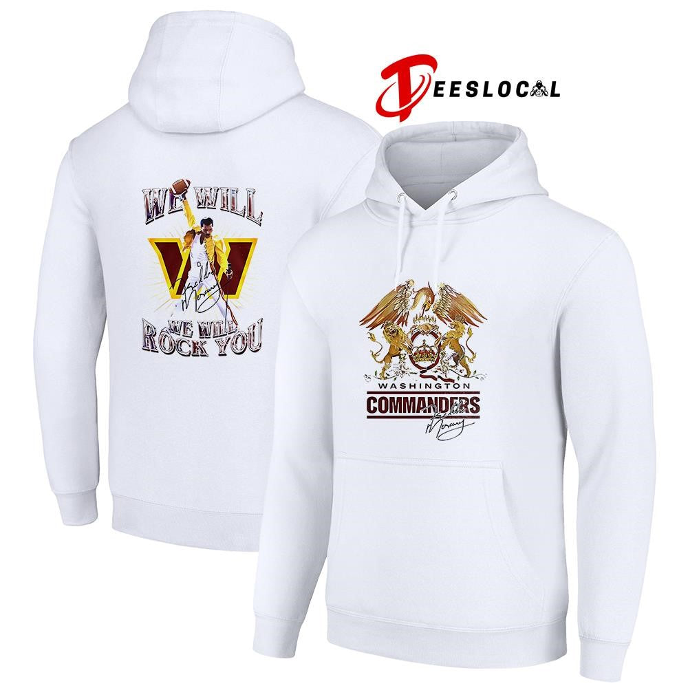 Washington Commanders x Minnesota Vikings we will we will rock you signature shirt