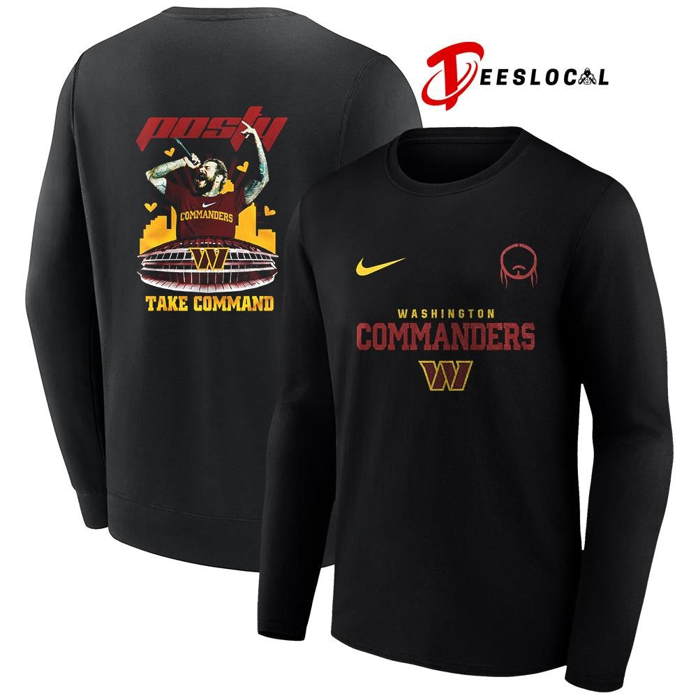 Washington Commanders x Post Malone Posty stadium shirt