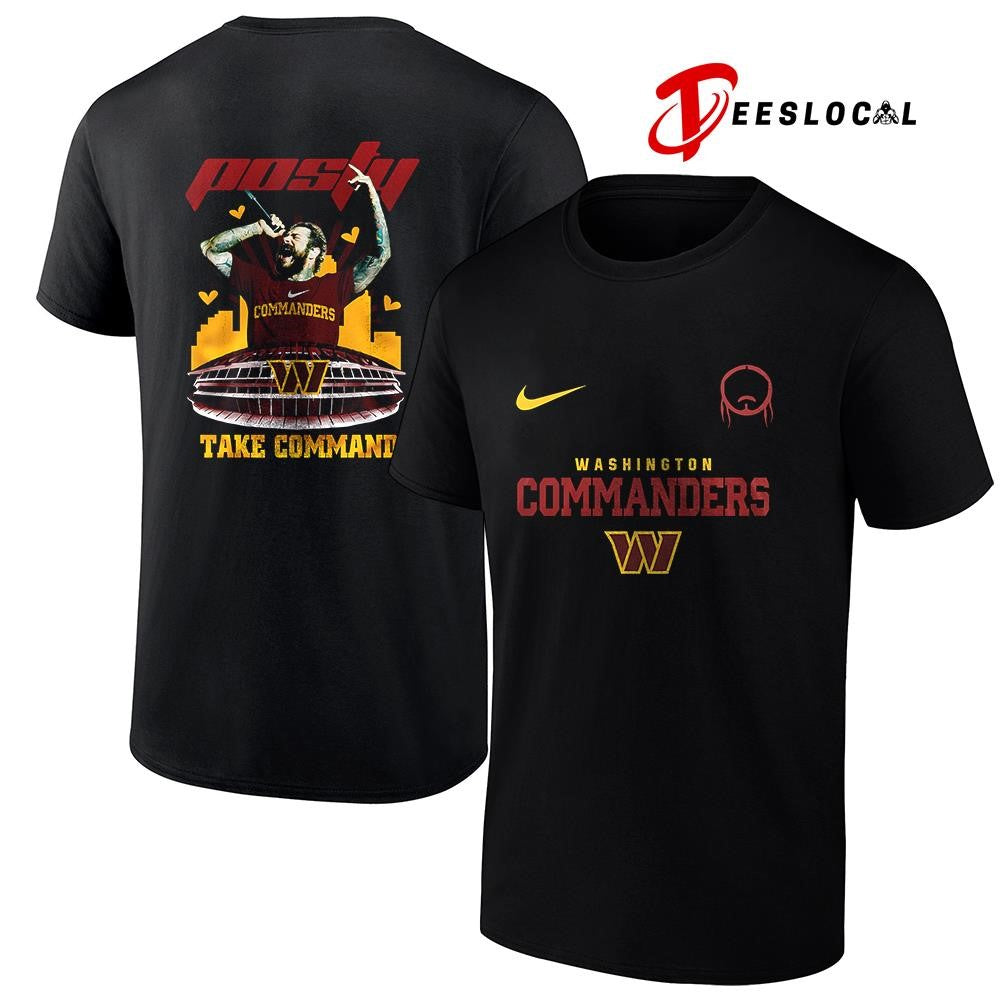 Washington Commanders x Post Malone Posty stadium shirt