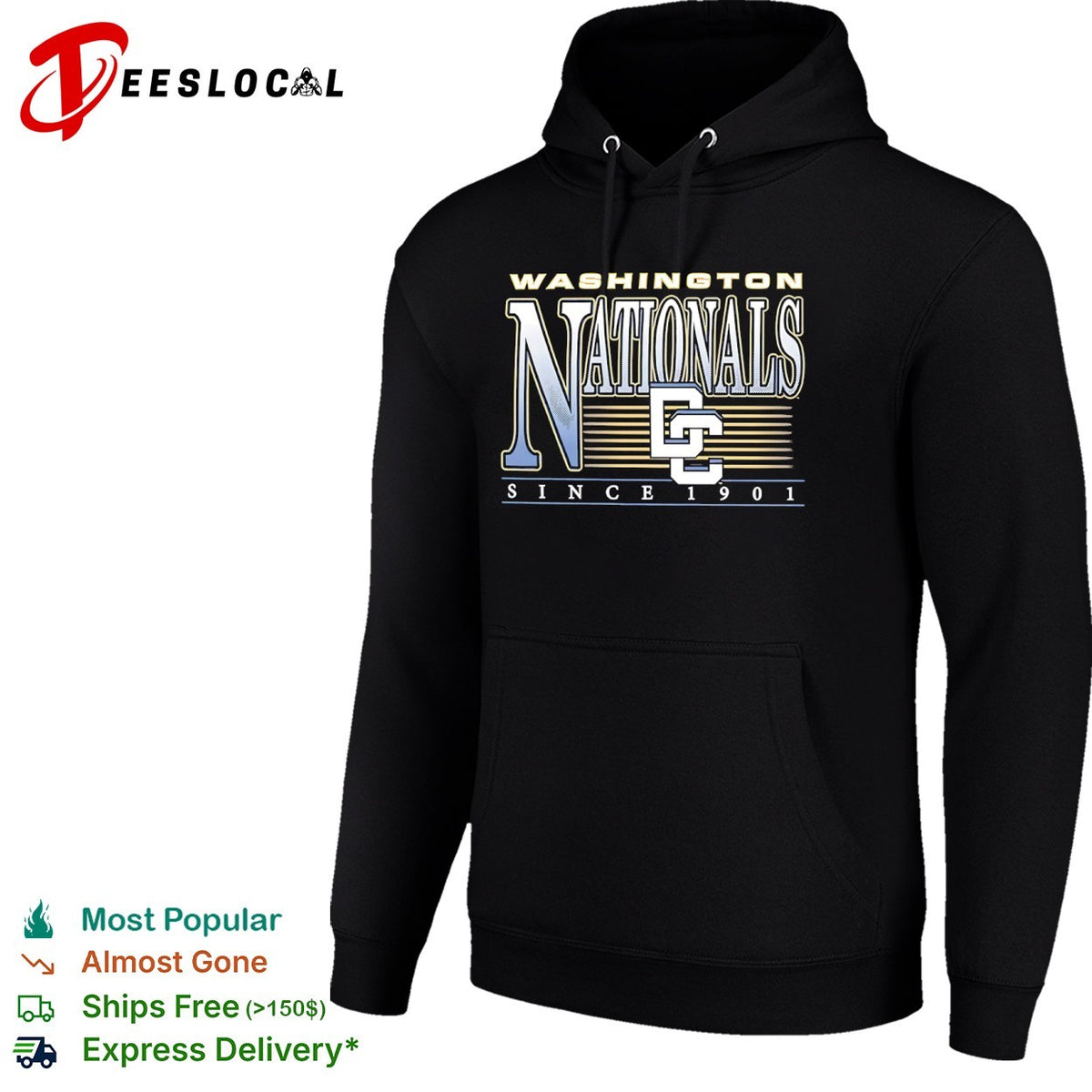 Washington Nationals Since 1901 DC Logo MLB Baseball Sport League Team Fan shirt