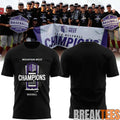 Washington State Cougars 2026 Mountain West Baseball Tournament Champions Shirt