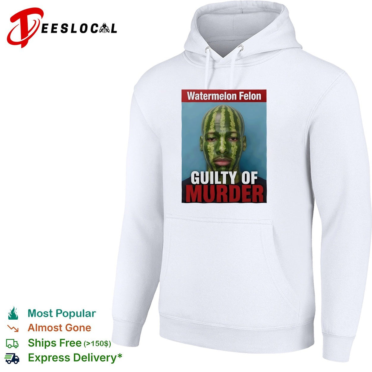 Watermelon Felon Guilty of Murder shirt