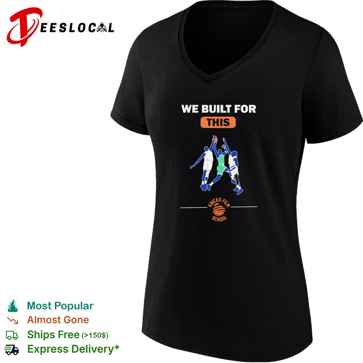 We Built for This Knicks Film School shirt