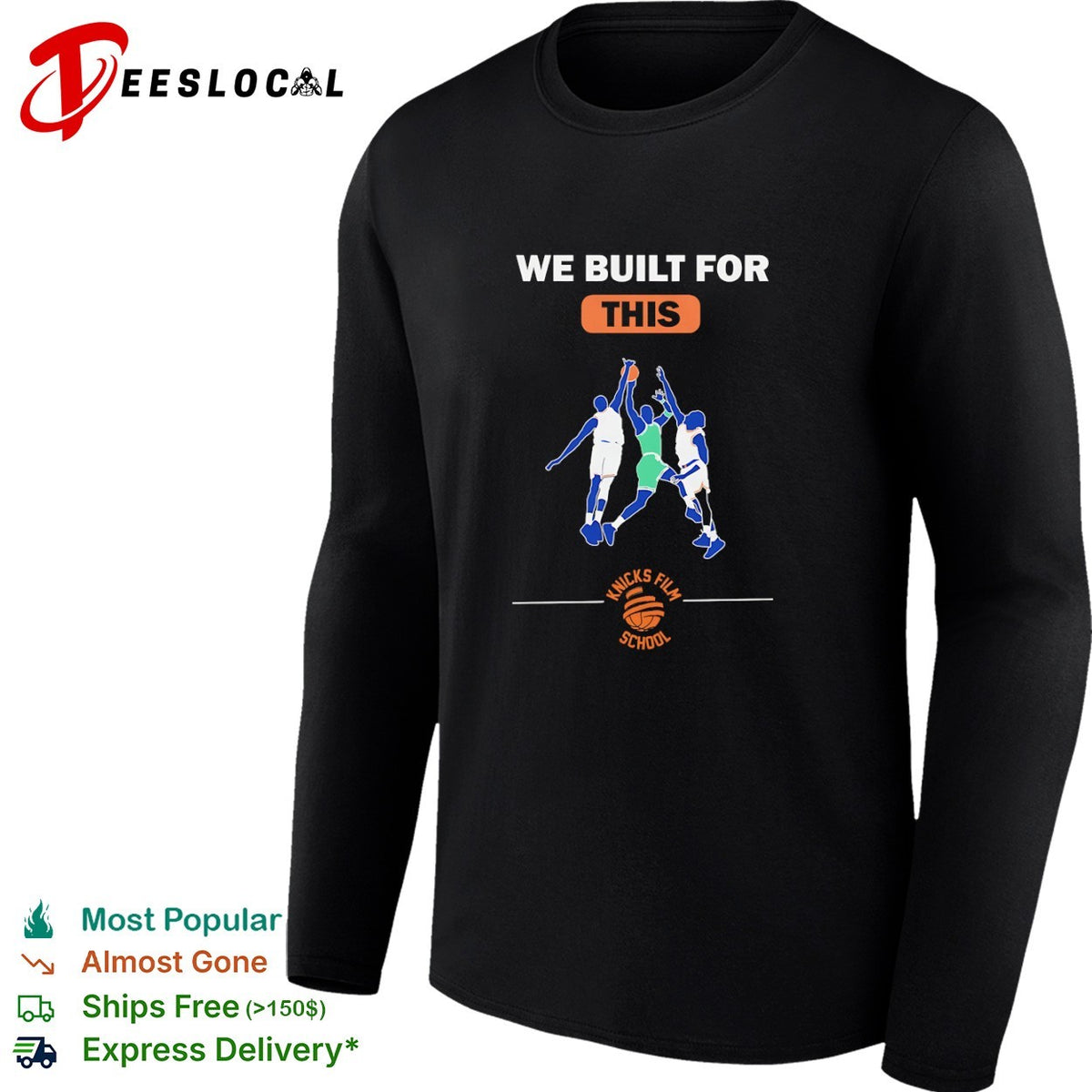 We Built for This Knicks Film School shirt